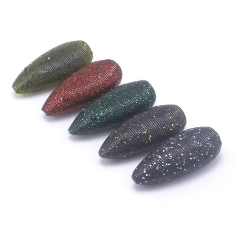 Dr.Fish 6pcs TTT Fat Worms 1.97” 069