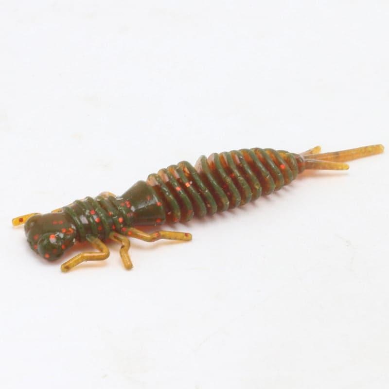 Dr.Fish 8pcs Soft Screw Worms 2.95” 013