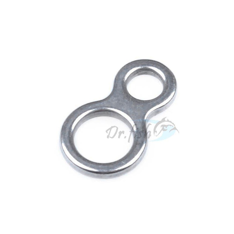 Dr.Fish Figure 8 Solid Rings 3 Sizes S-280lb (8pcs)