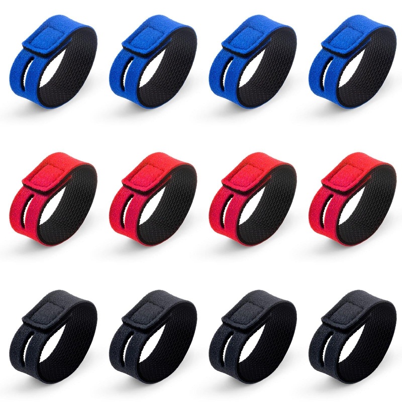 Dr.Fish 12 pcs Fishing Rod Straps 3colors