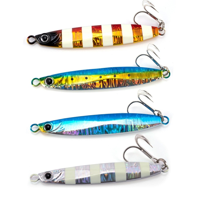 Dr.Fish 3 pcs Long Casting Metal Jigs  45-80g 1.5-2.75oz sliver 1.5oz