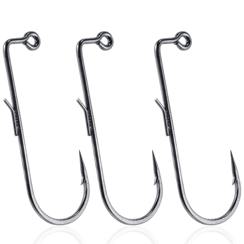 Dr.Fish 30pcs 90 Degree Round Bend Hook #1-#4/0 #1