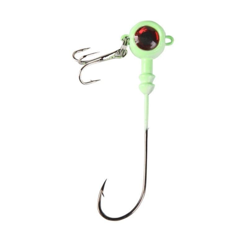 Dr.Fish 3pcs/5pcs 3D Eyes Jig Head 5.5-10g 3pcs 8.5g