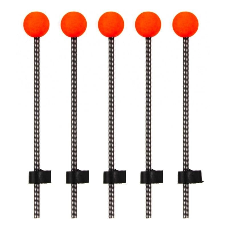 Dr.Fish 5pcs Red Ball Spring Rod Tips S