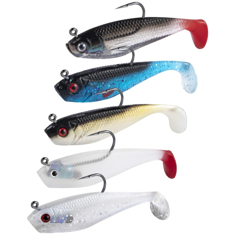 Dr.Fish 5pcs Swimbait Jig Heads 3.14″ 0.33oz