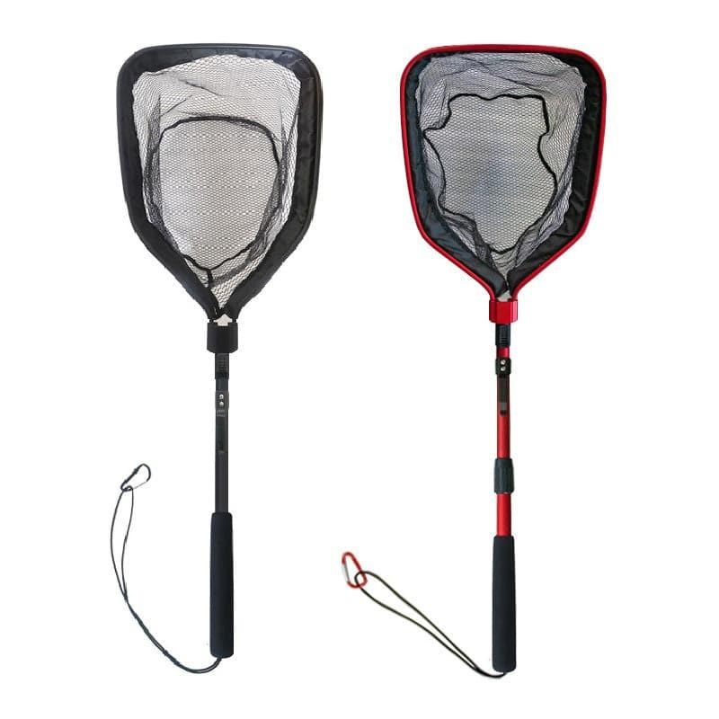 Dr.Fish Telescopic Fishing Landing Net 40/60cm Black Single section