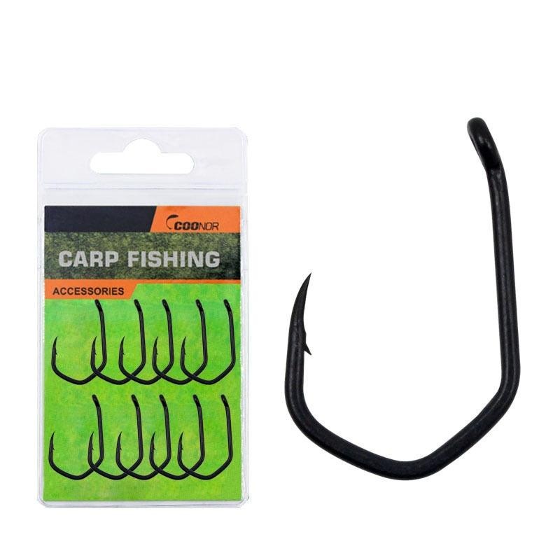 Dr.Fish 10pcs Carp Hooks 2#-10# 2#