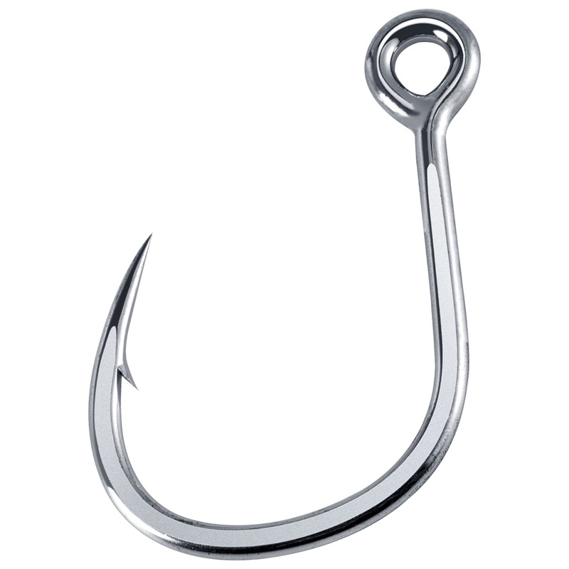 Dr.Fish 10pcs  Inline Single Hooks #4-#9/0 #1