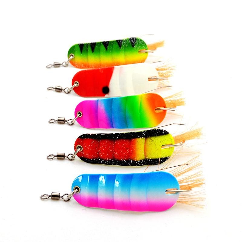 Dr.Fish 21g 6.2cm Ice Fishing Spoon 6.2cm 21g Rainbow