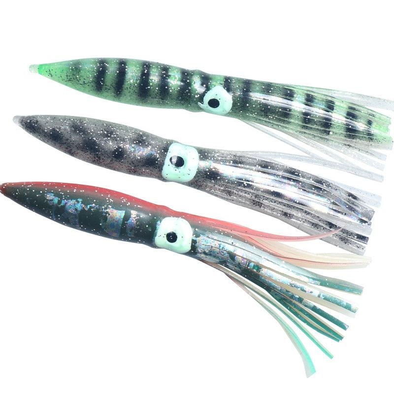 Dr.Fish 2PCS Octopus Skirts Trolling Lure 11cm/5g 01