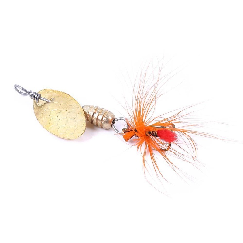 Dr.Fish 4pcs Spinner Baits Kit 2g 3.8g 7.8g 2g