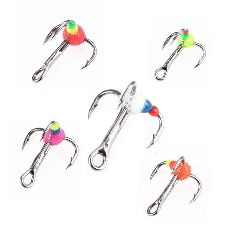 Dr.Fish 5pcs Ice Small Fishing Tackle Kit 6# 8# 10# 6#