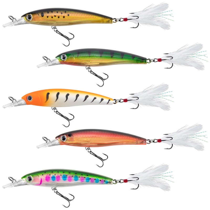 Dr.Fish 5pcs Jerkbait Minnow Lure 1/2oz