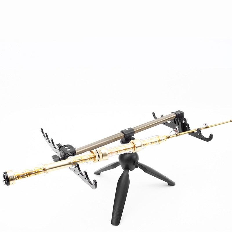 Dr.Fish Aluminum Alloy Multifunctional Tripod Ice Fishing Pole 21.5-28cm A