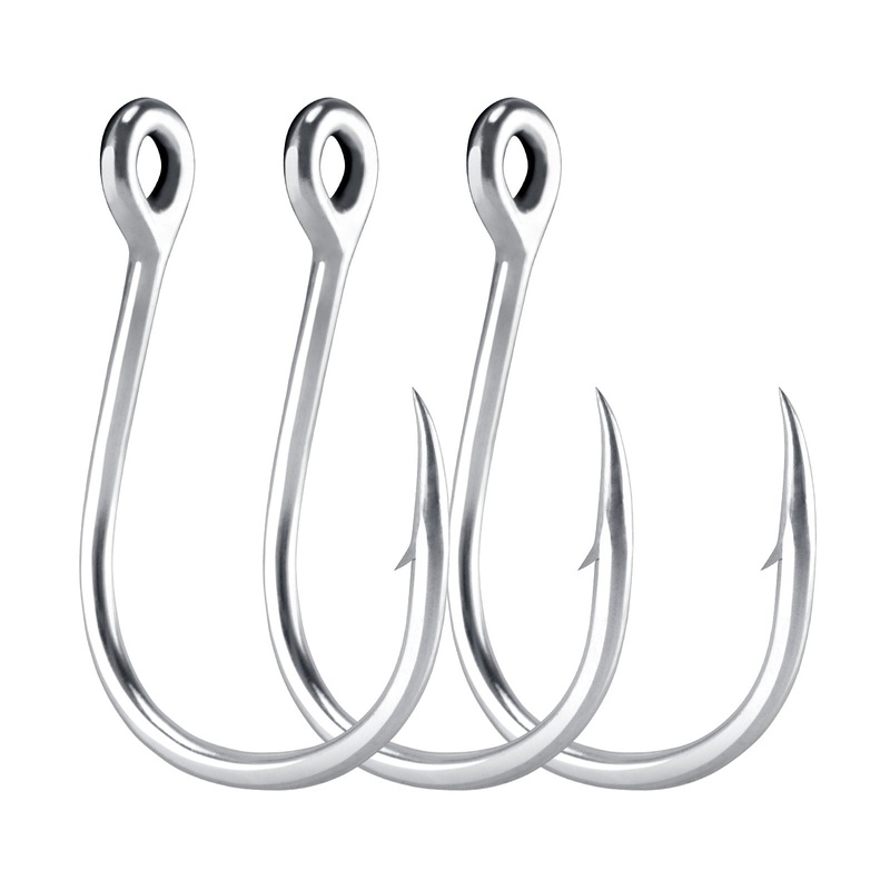 Dr.Fish Fishing Cricle Hooks Livebait Catfish Hooks 1/0 – 10pcs