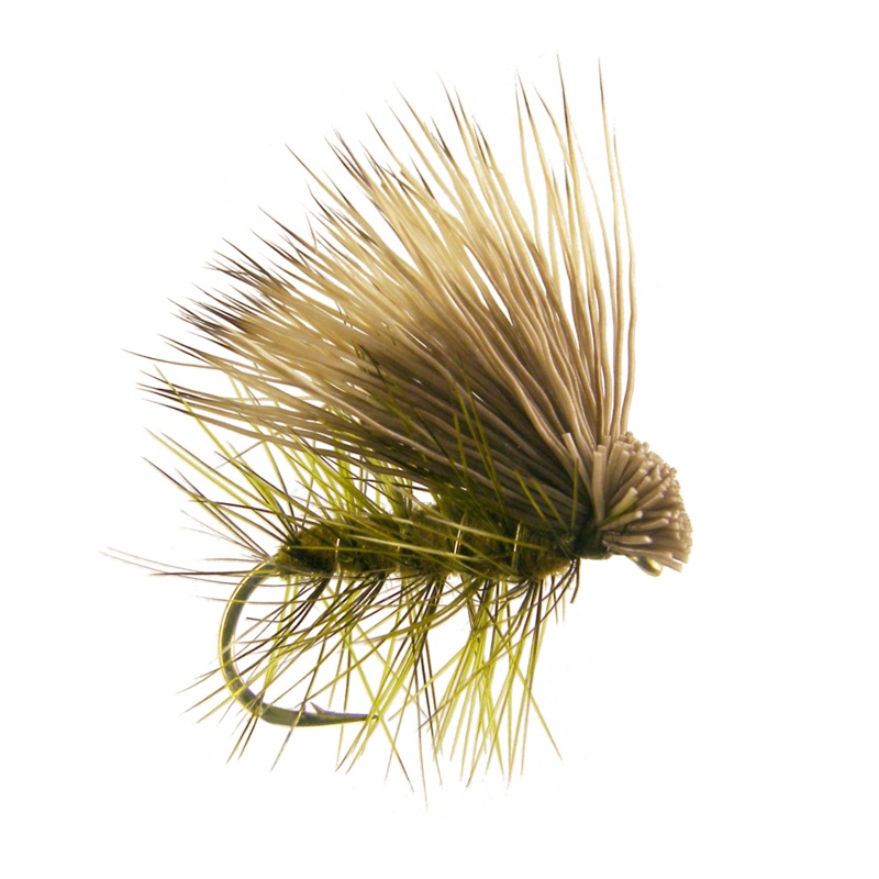 Elk Hair Caddis (6-pack) #12 Olive