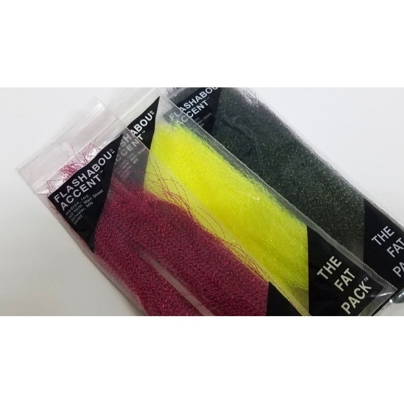 Flashabou Accent Pearl Dyed Black