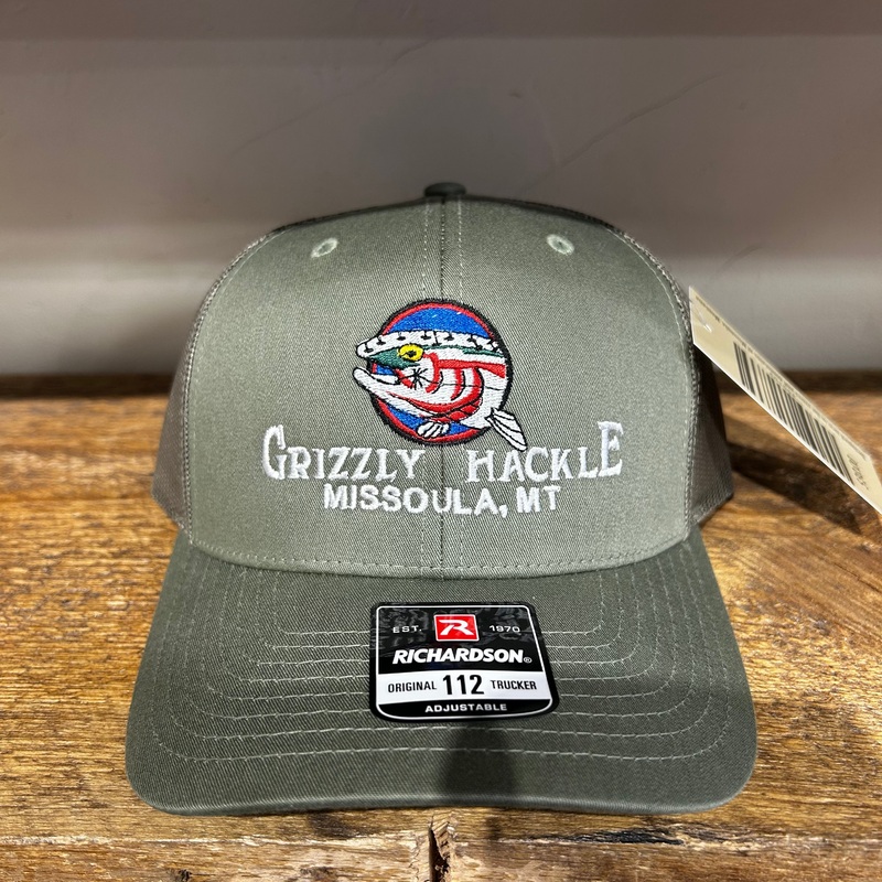 Grizzly Hackle Richardson Classic Trucker Olive