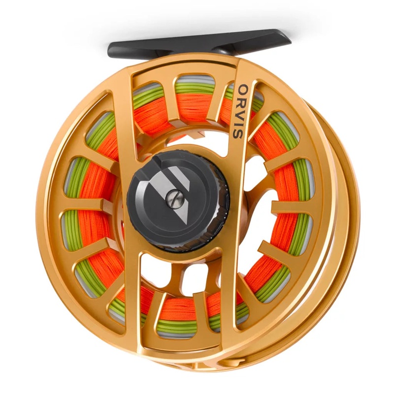 Orvis Hydros Reel Matte Gold II