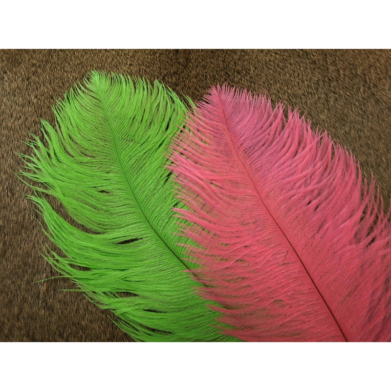 Ostrich Plumes Nat. Grey