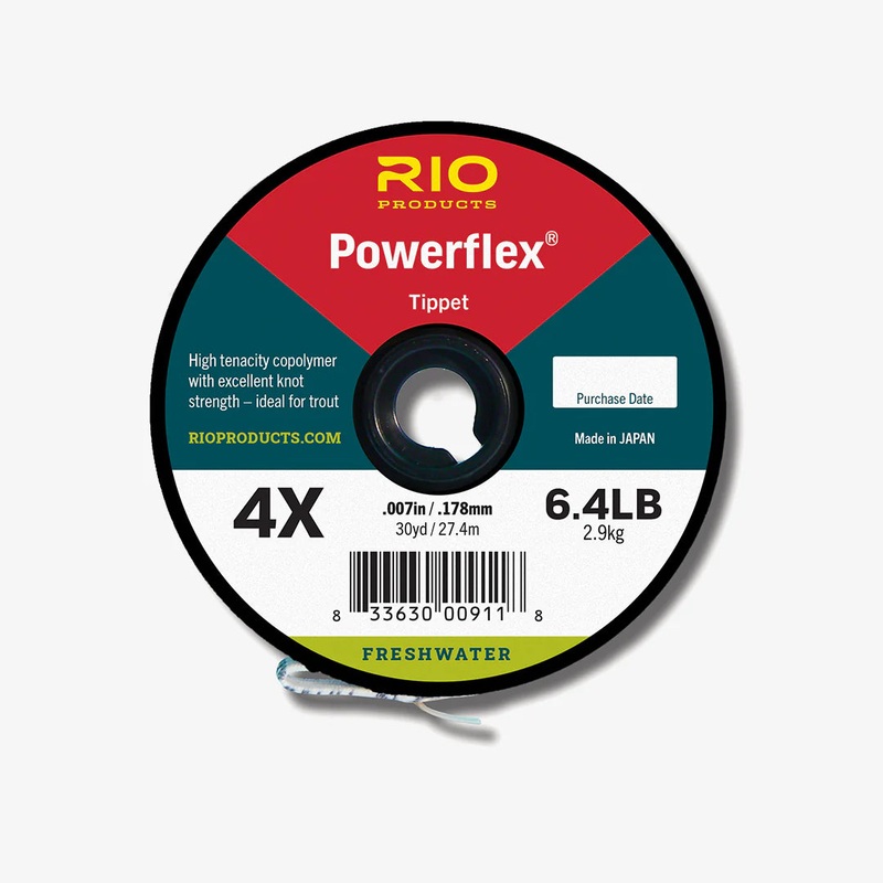 Rio Powerflex Tippet 30YD 0X