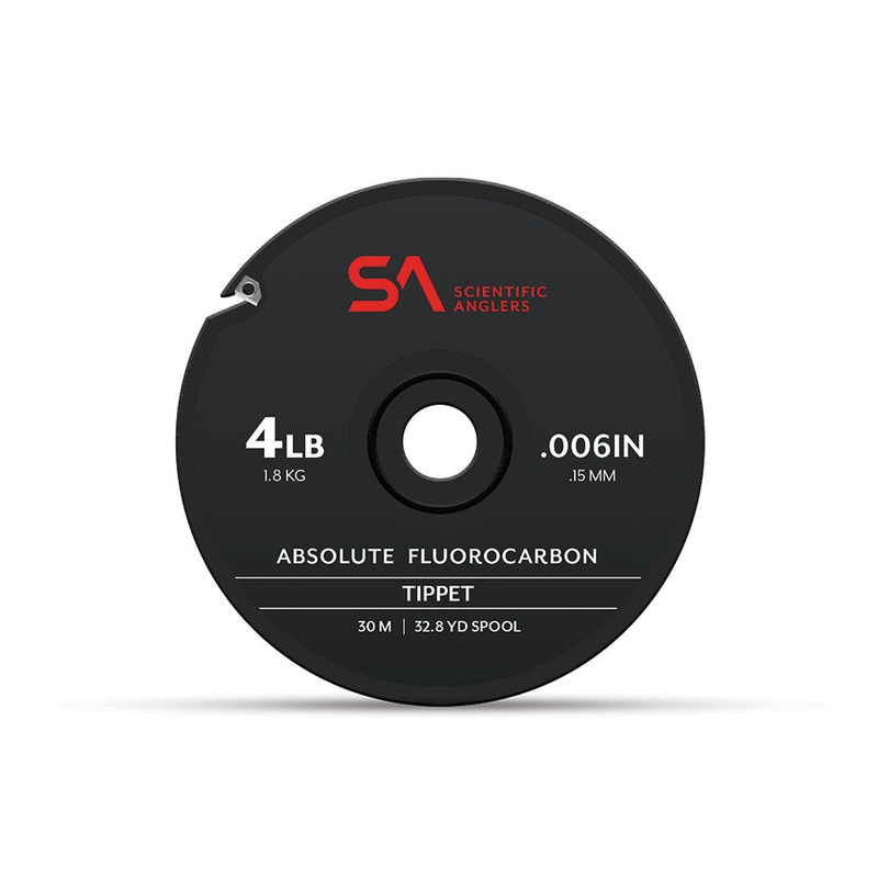 SA Absolute Fluorocarbon Tippet- 30m 1x