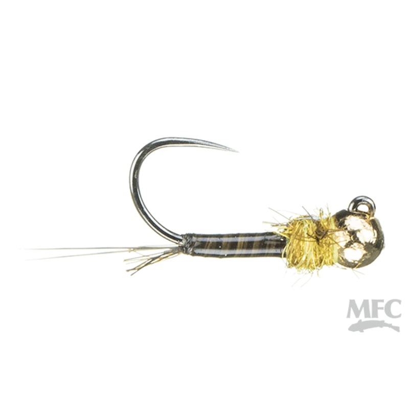 Keller’s Jig PLT Nymph (6-pack) Golden Olive #14