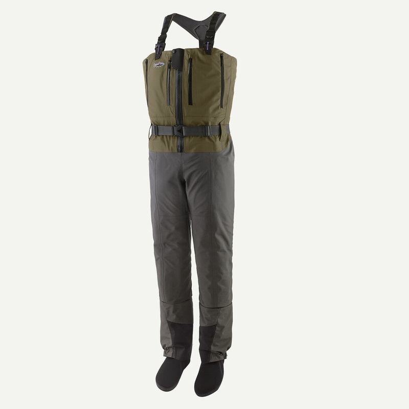 Patagonia Men’s Swiftcurrent Expedition Zip-Front Waders Basin Green SSS
