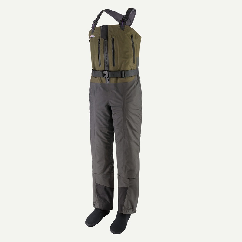 Patagonia Women’s Swiftcurrent Expedition Zip-Front Waders Basin Green XSS