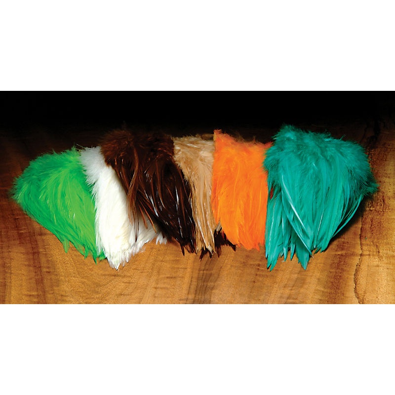 Strung Saddle Hackle Black