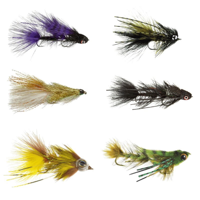 Essential Trout Streamer Fly Assortment – 12 Pack