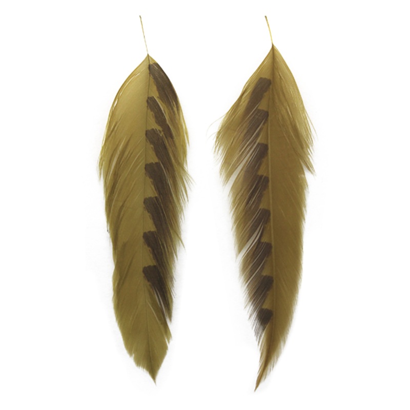 MFC Galloup’s Fish Feathers- Shark Fin Olive/Brown