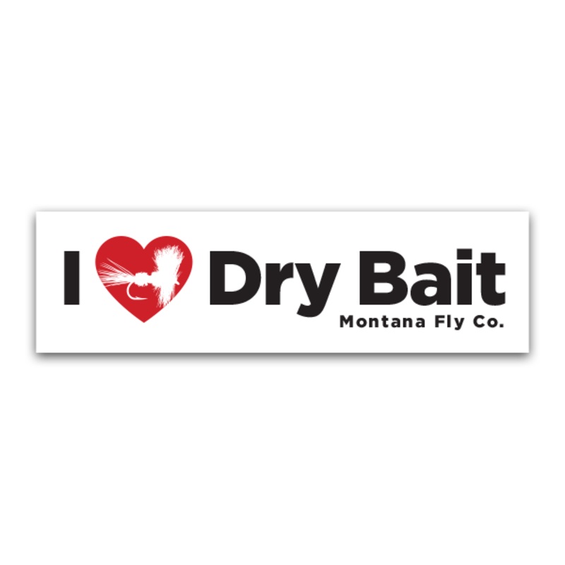 MFC “I Love Dry Bait” Sticker