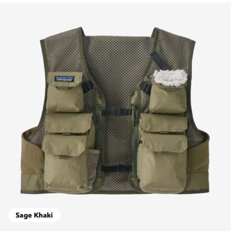 Patagonia Stealth Pack Vest Sage Khaki S/M