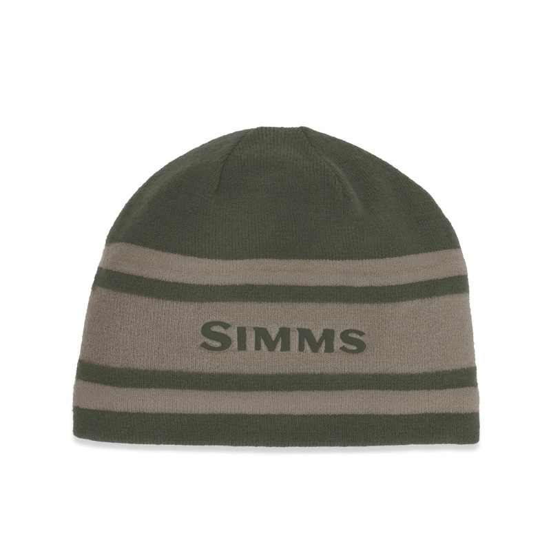 Simms Hayward Wool Beanie Dark Olive