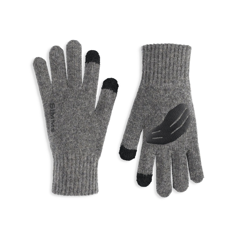 Simms Wool Full Finger Glove S/M