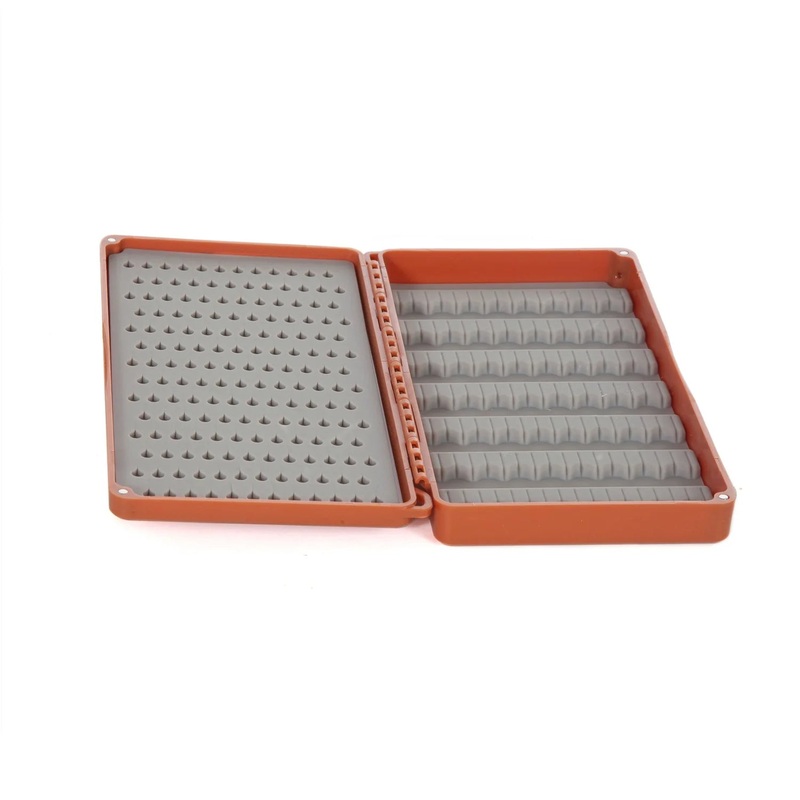 Tacky Double Haul Fly Box Burnt Orange One Size