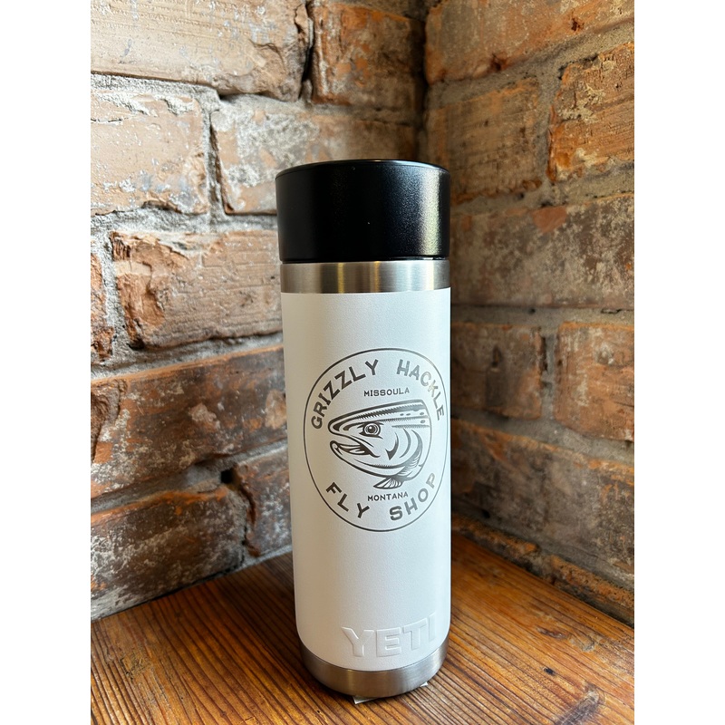 Yeti Rambler 18oz Hot Shot Bottle White