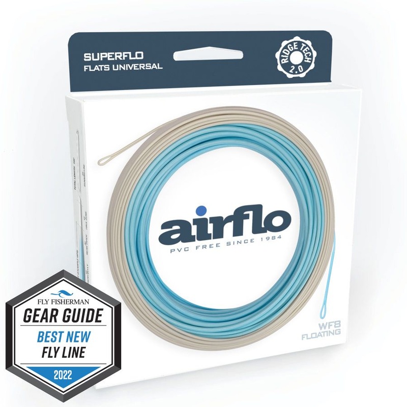 Airflo Superflo Ridge 2.0 Flats Universal Taper Fly Line One Color Floating WF-7