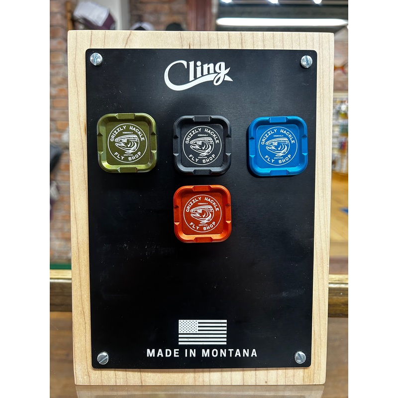 Cling Mag Grab- Mini (w/Circle Fish Logo) One Size Black