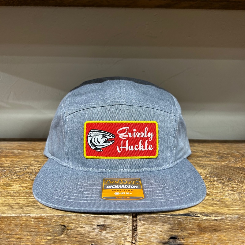 Grizzly Hackle Grizzly Piggly 5-Panel Grey