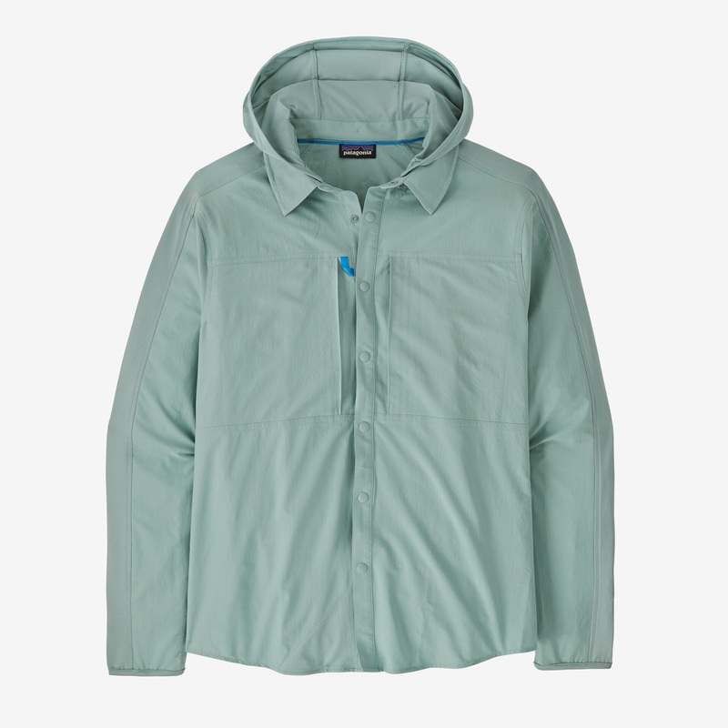 Patagonia M’s River Rambler Hybrid Sun Hoody Thermal Blue Small
