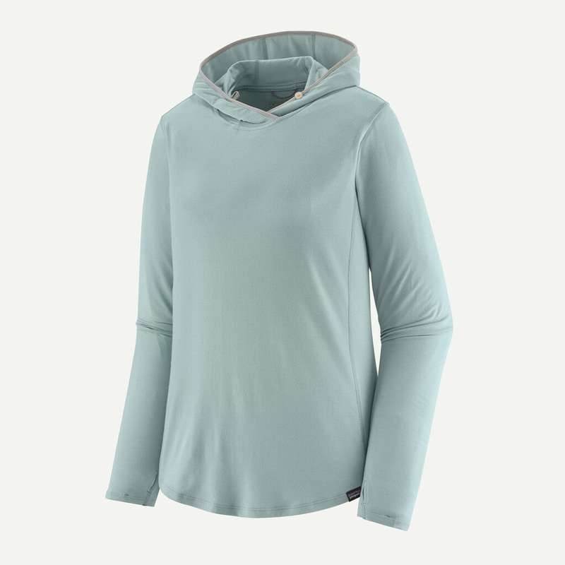 Patagonia W’s Tropic Comfort Natural UPF Hoody Thermal Blue X Small