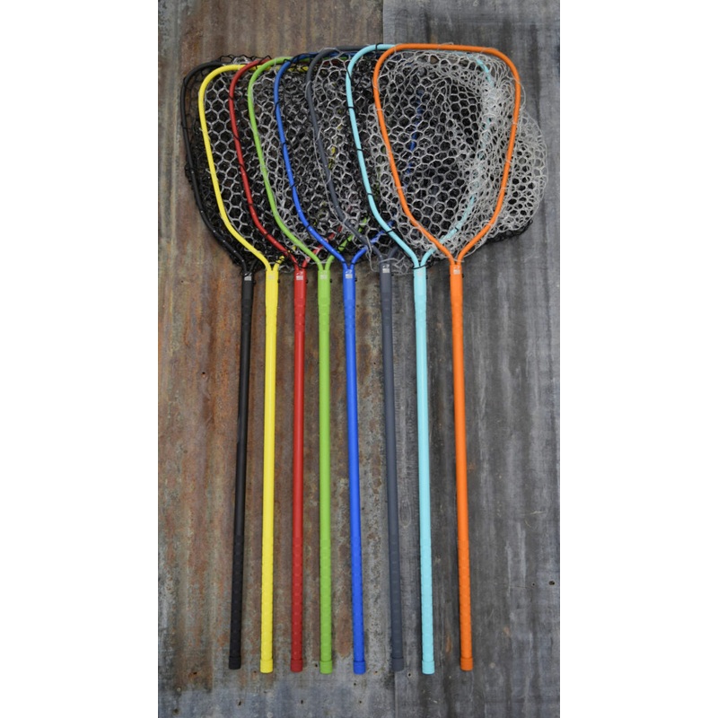 Rising Cerakote Boat Net-38″ Handle Hunter Green Clear
