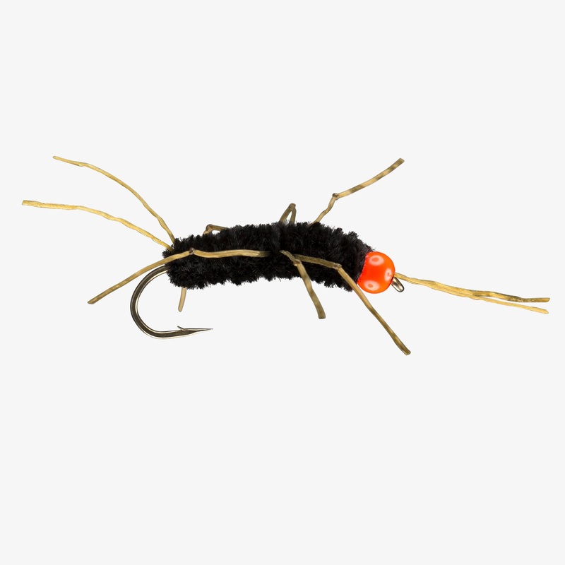 Sili-leg Stone Orange TB (6-pack) Black #04