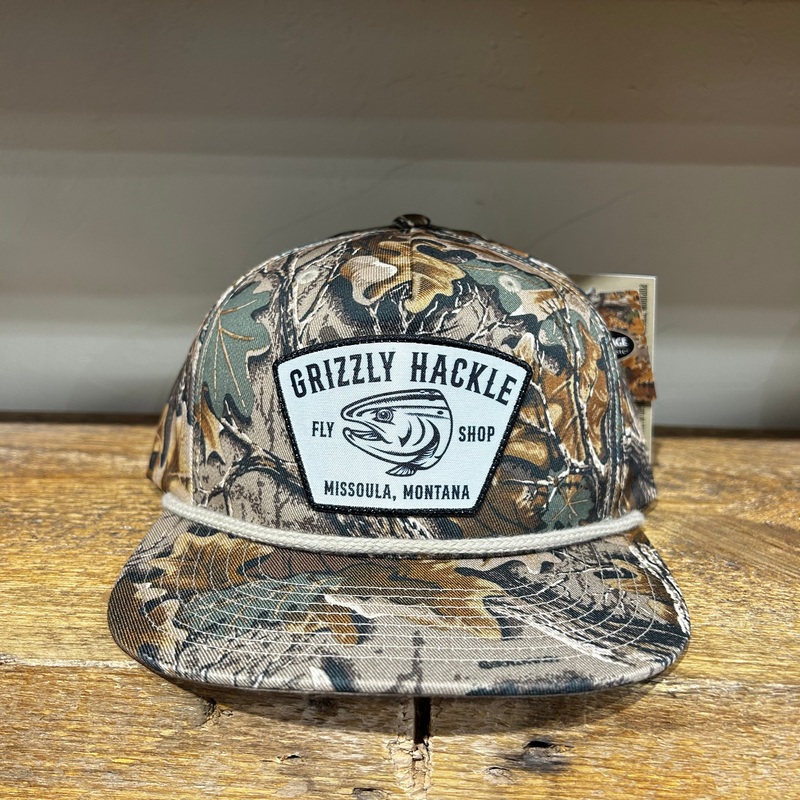 Grizzly Hackle “Missoula” Active Cap Realtree Advantage/Khaki