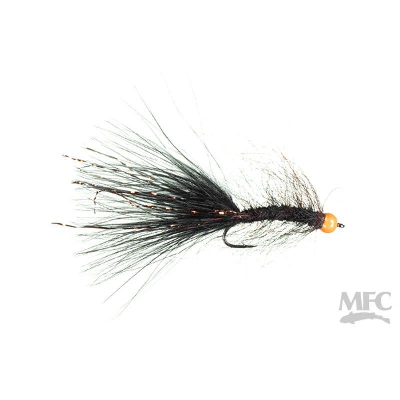 Hot Bead Mohair Leech (3-Pack) Wine/Black #10