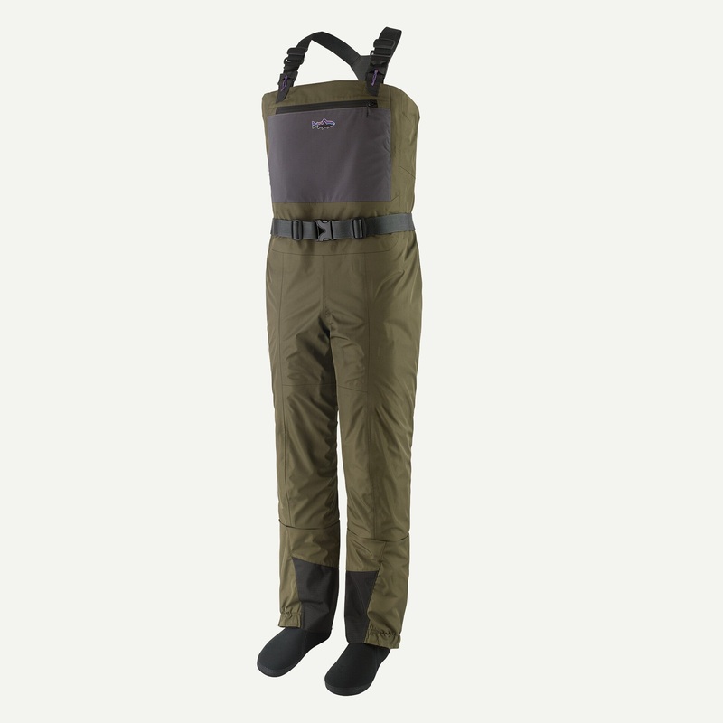 Patagonia Women’s Swiftcurrent Traverse Waders Basin Green XSS