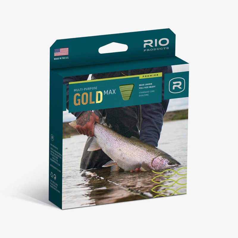RIO Premier Gold Max Mint/Blaze Orange 4wt