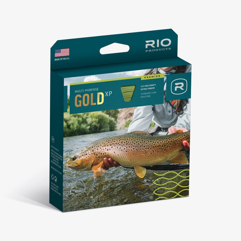 RIO Premier Gold XP Moss/Electric Green 3wt